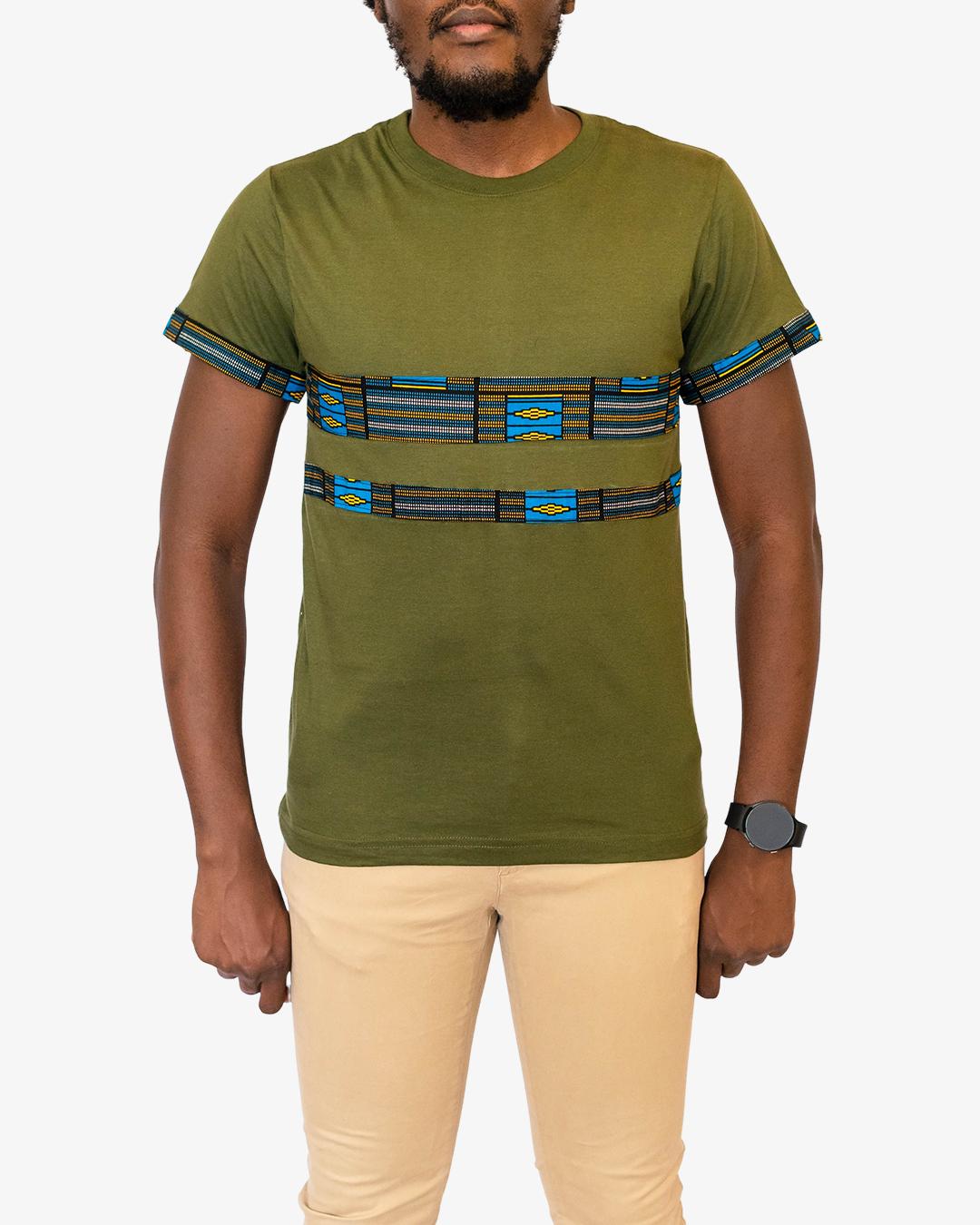 Green Kitenge T-Shirt